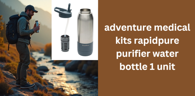 adventure medical kits rapidpure purifier water bottle 1 unit