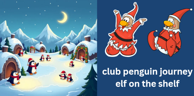 club penguin journey elf on the shelf