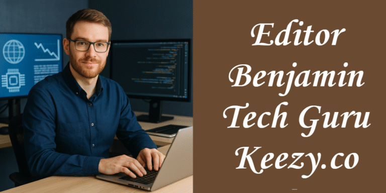 Editor Benjamin Tech Guru Keezy.co